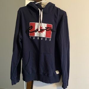 Roots Canada Navy Blue Hoodie